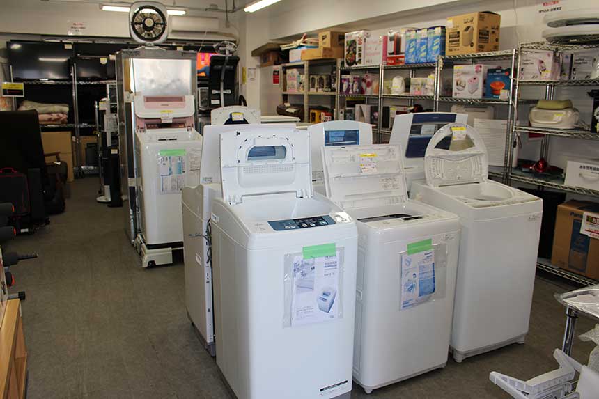 洗濯機を買い取り