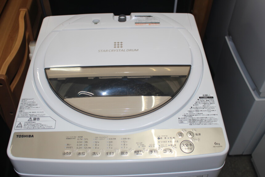 TOSHIBA 東芝 全自動洗濯機 AW-6G8 6㎏ 20年製