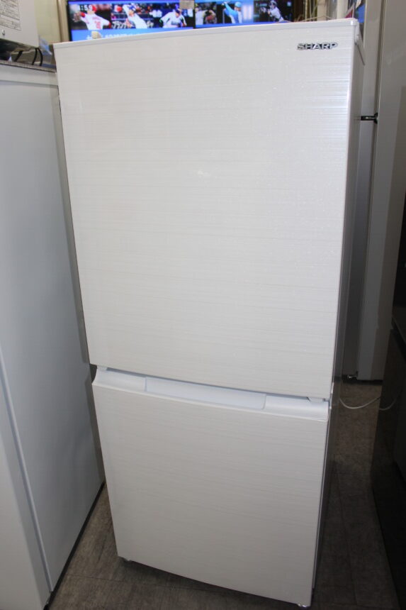 SHARP シャープ SJ-D15G-W 152L 21年製