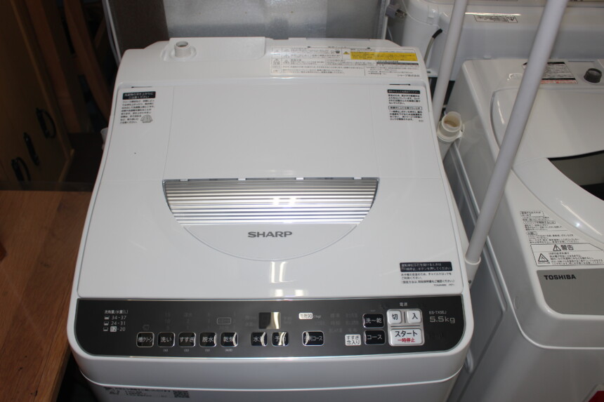 SHARP シャープ タテ型洗濯乾燥機 ES-TX5EJ-W 21年製