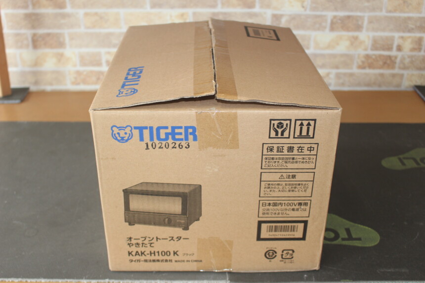 TIGER タイガー オーブントースター KAK-K100 未使用