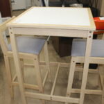 ハイカウンターテーブルチェア2脚セット