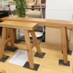 MUJI 無印良品 無垢材ベンチ大・小