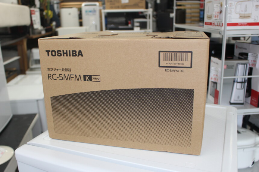 TOSHIBA 東芝 炊飯器 RC-5MFM 19年製 未使用